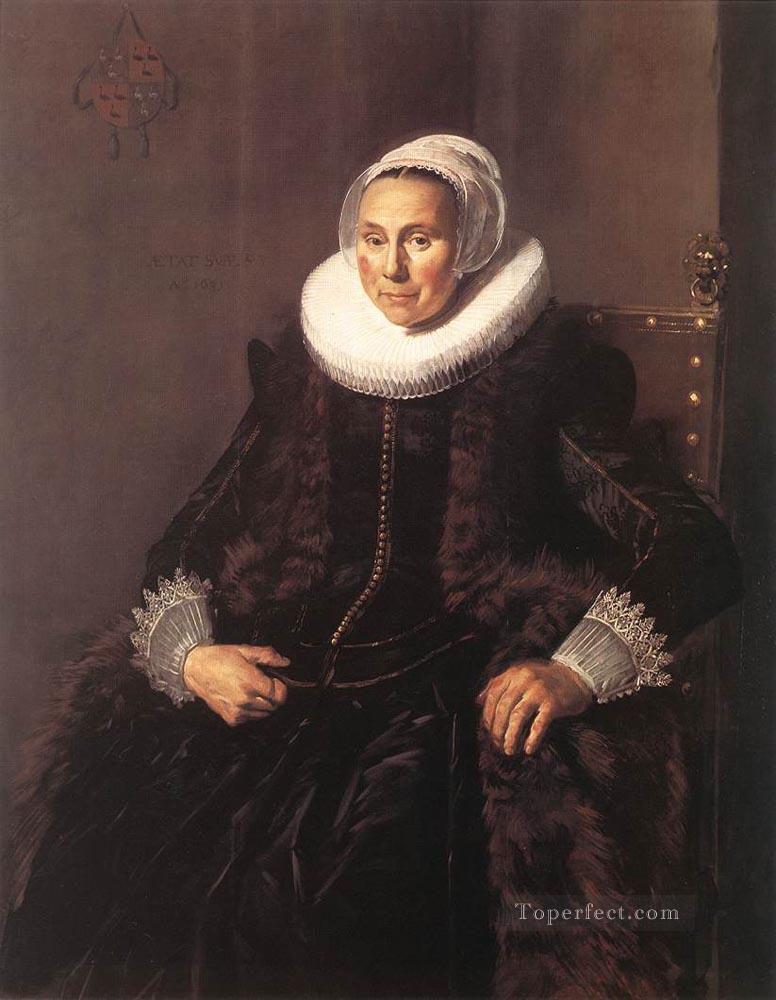 コルネリア・クラーエスダー・ヴォートの肖像画 オランダ黄金時代 フランス・ハルス油絵